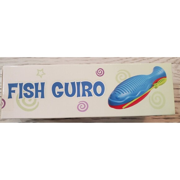 Hohner Kids 8” Fish Guiro w/Mallet Musical Instrument Safe for ages 3+ years NIB - Picture 2 of 5